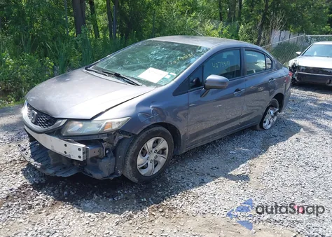2015 Honda Civic Lx z USA, uszkodzony, nr VIN 19XFB2E54FE039596